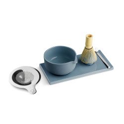 Fellow Zestaw Matcha (mglisty niebieski)